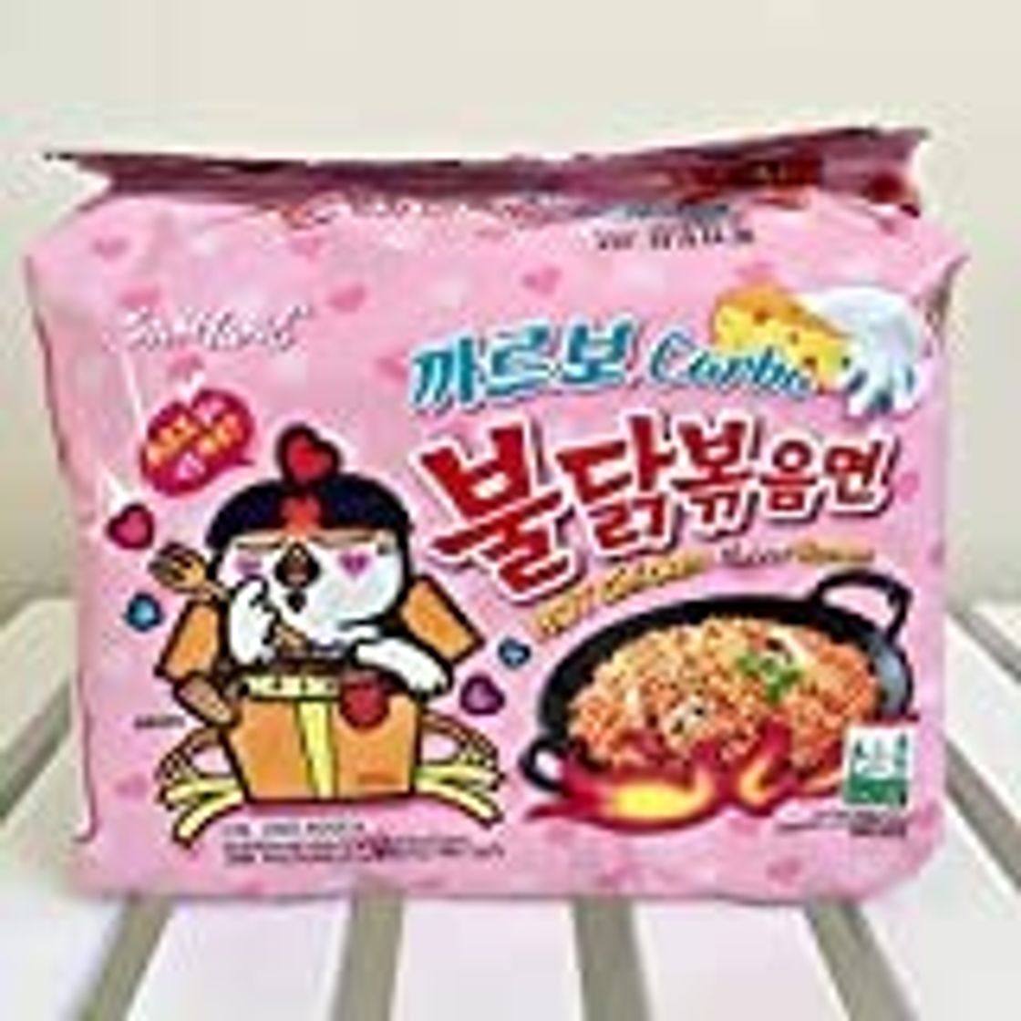 Social Edición limitada Samyang Carbo Buldak Super Hot Spicy Noodle 10 paquetes