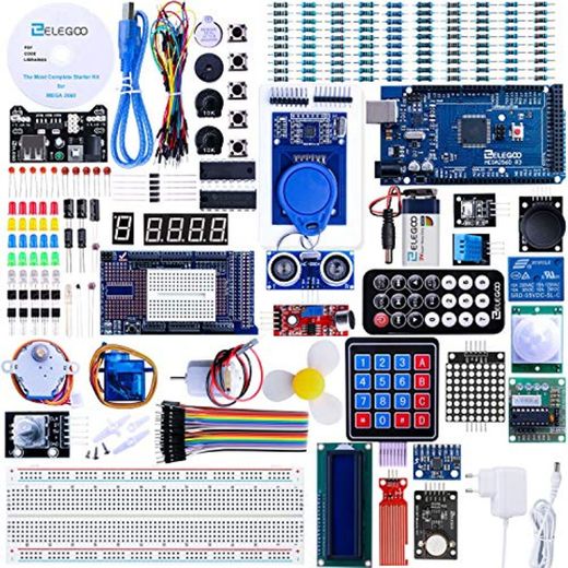 ELEGOO Conjunto Mas Completo y Avanzado de Iniciación Compatible con MEGA2560 con