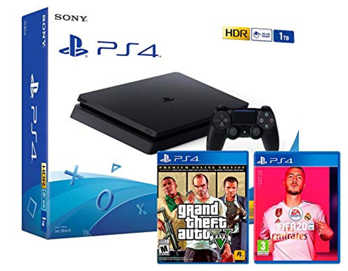 Electronic PS4 Slim 1Tb Negra Playstation 4 Consola