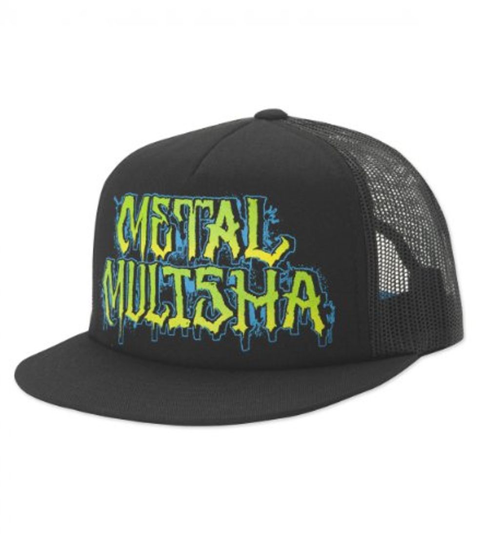 Moda Metal Mulisha GORRA PLANA NIÑO modelo MAH negra con rejilla