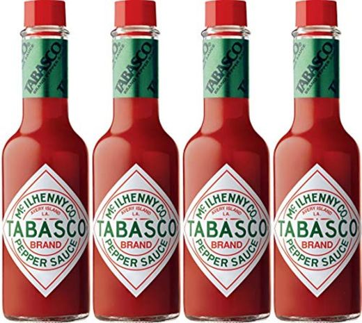 Tabasco Original Flavour Pepper Sauce 4 x 57ml