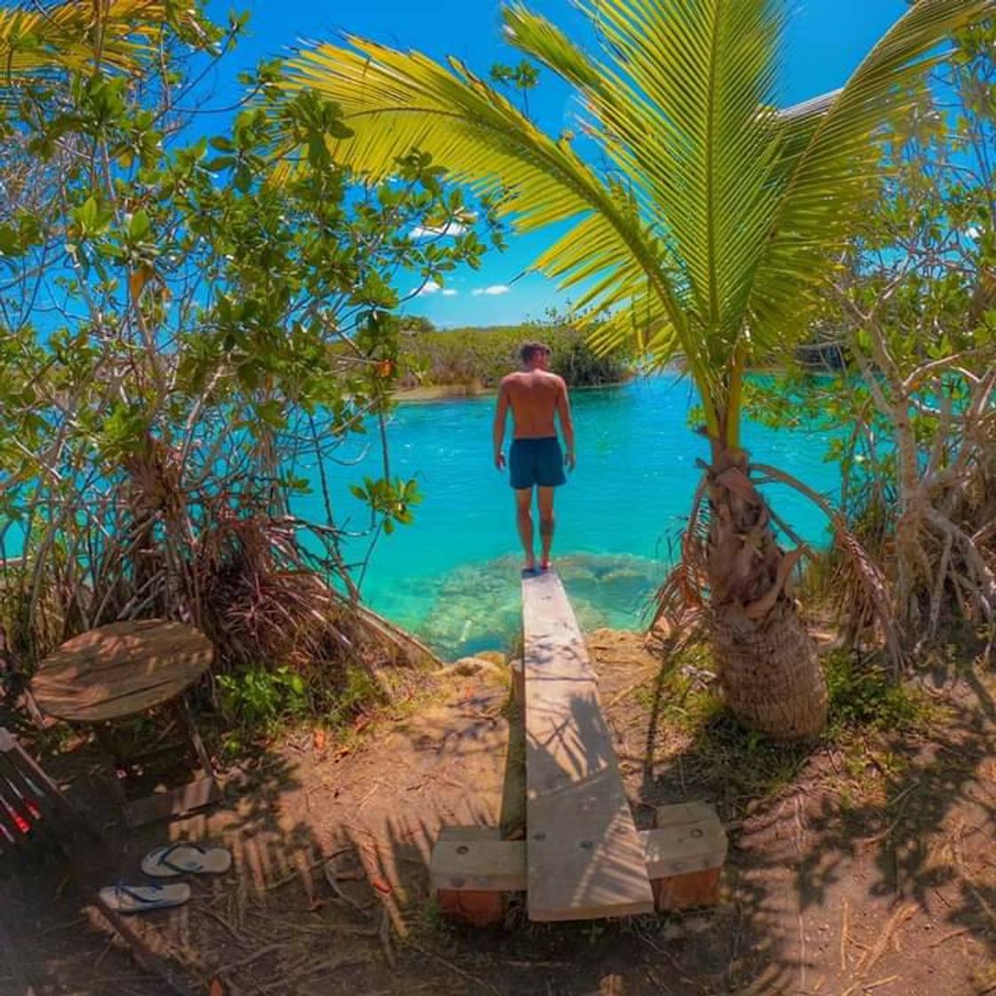 Place Los Rapidos laguna de Bacalar