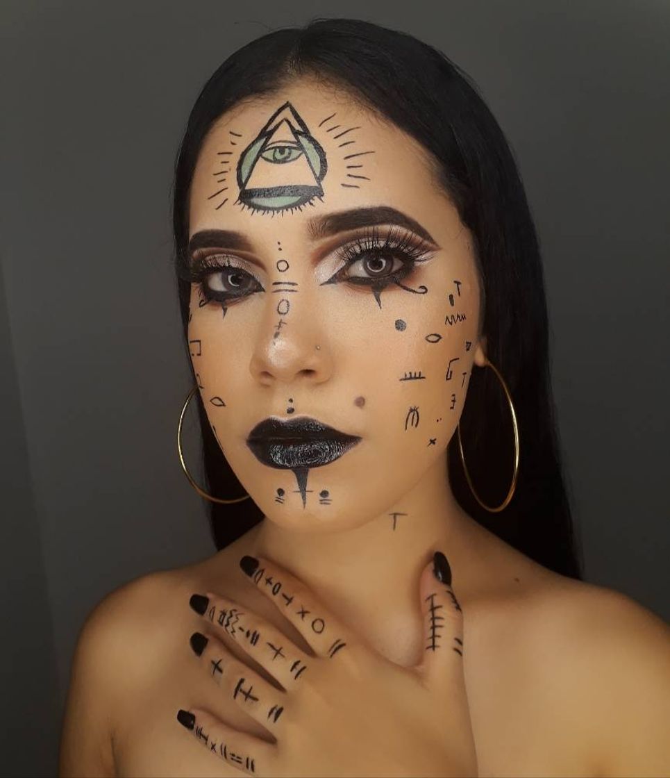 Fashion Makeup iluminati 🔯✡☯️