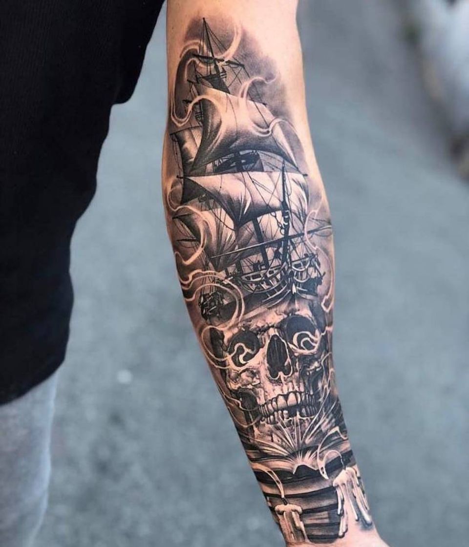 Fashion Tatuaje para hombre🧔