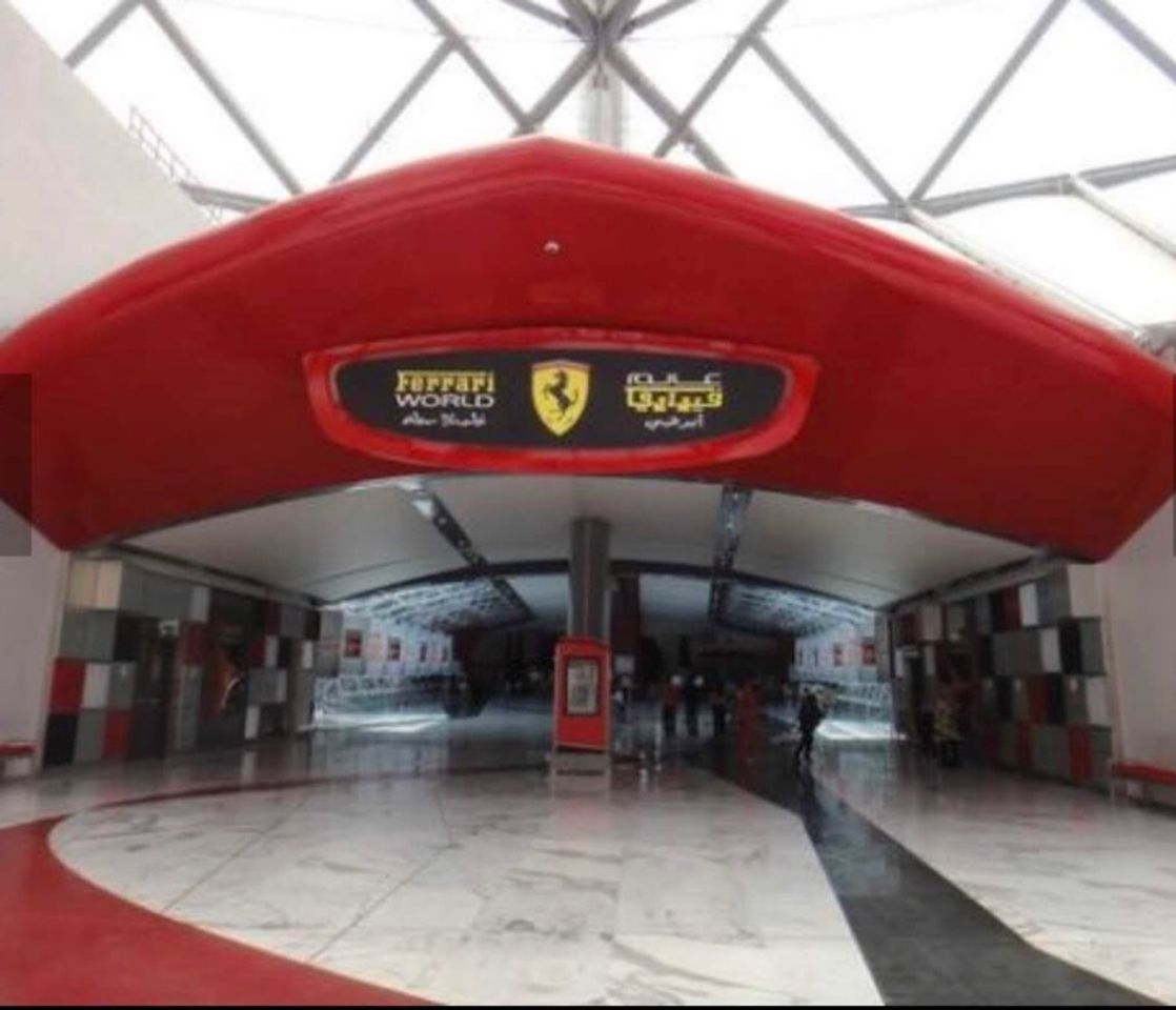 Place Ferrari World Abu Dhabi Tour