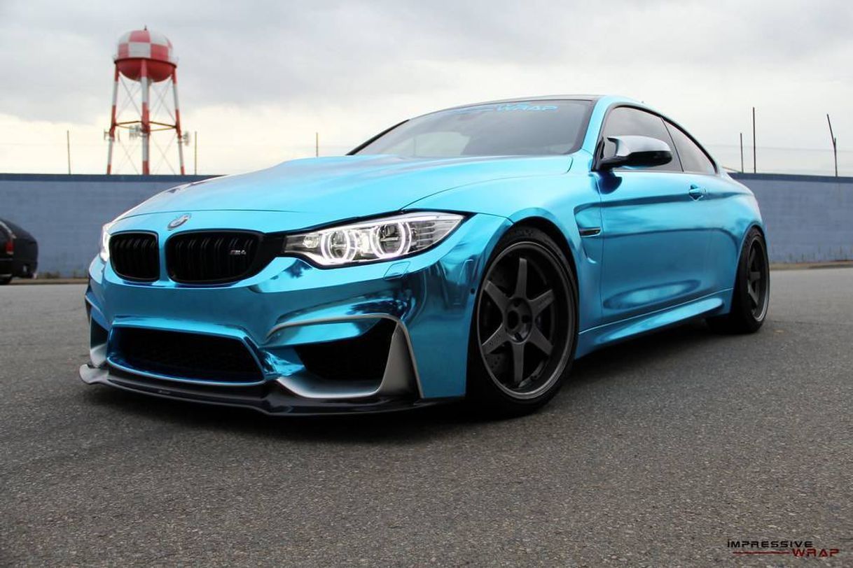 Social BMW M4 Blue Ice Paint