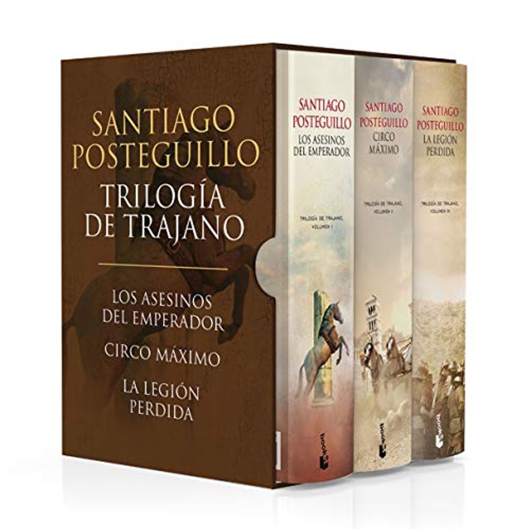 Libro Estuche Trilogía de Trajano