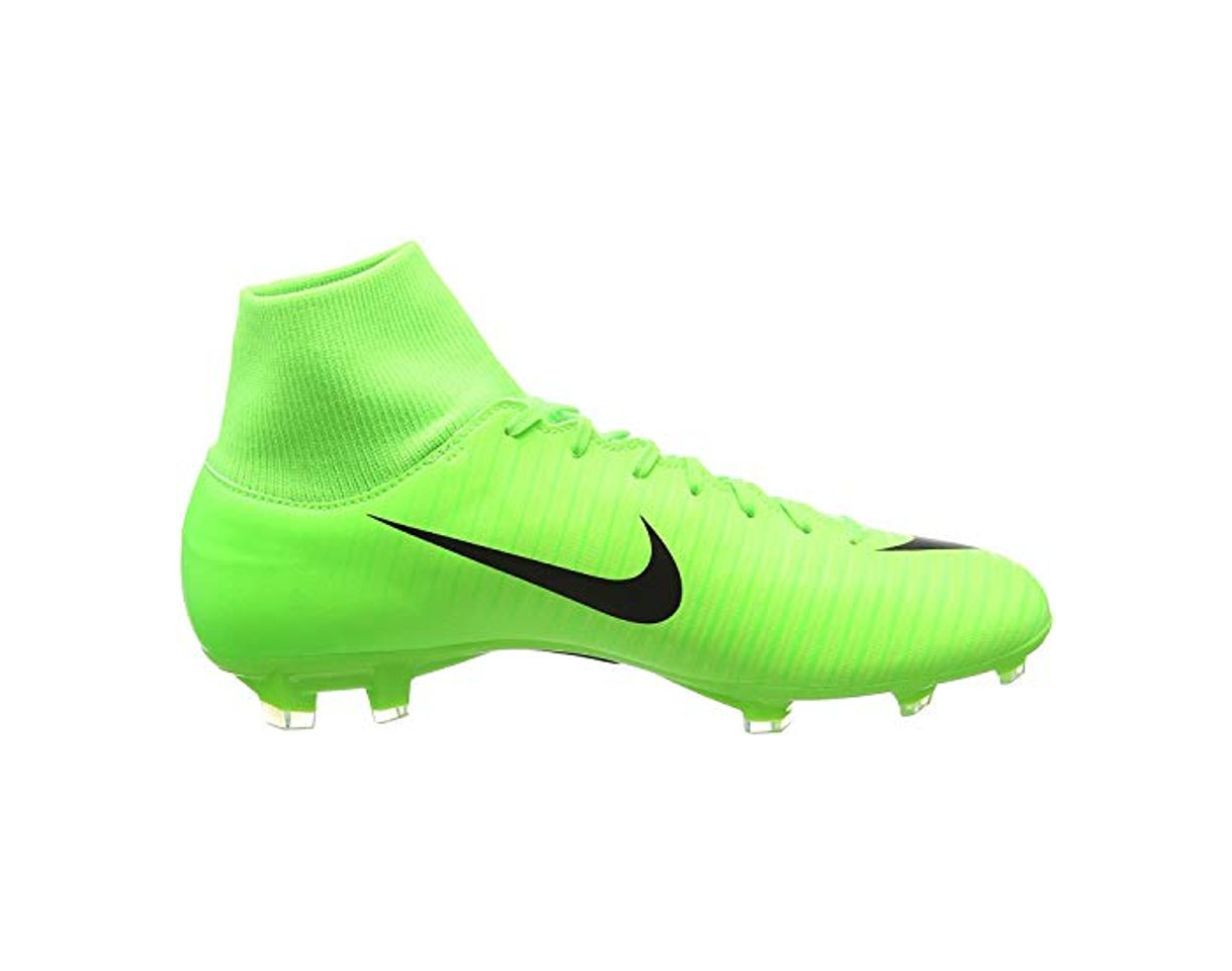 Fashion Nike Mercurial Victory Vi Df Fg Botas de fútbol Hombre, Verde