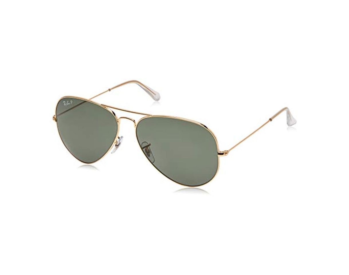 Fashion Ray-Ban Aviator Large Metal Gafas de sol, Dorado