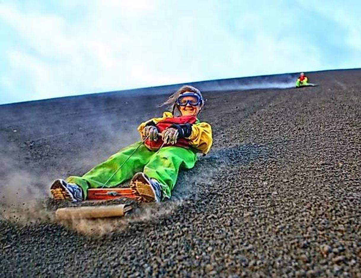 Lugar Volcan Cerro Negro