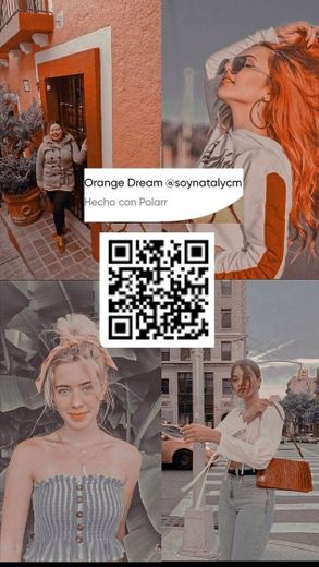 Orange dream// polarr code