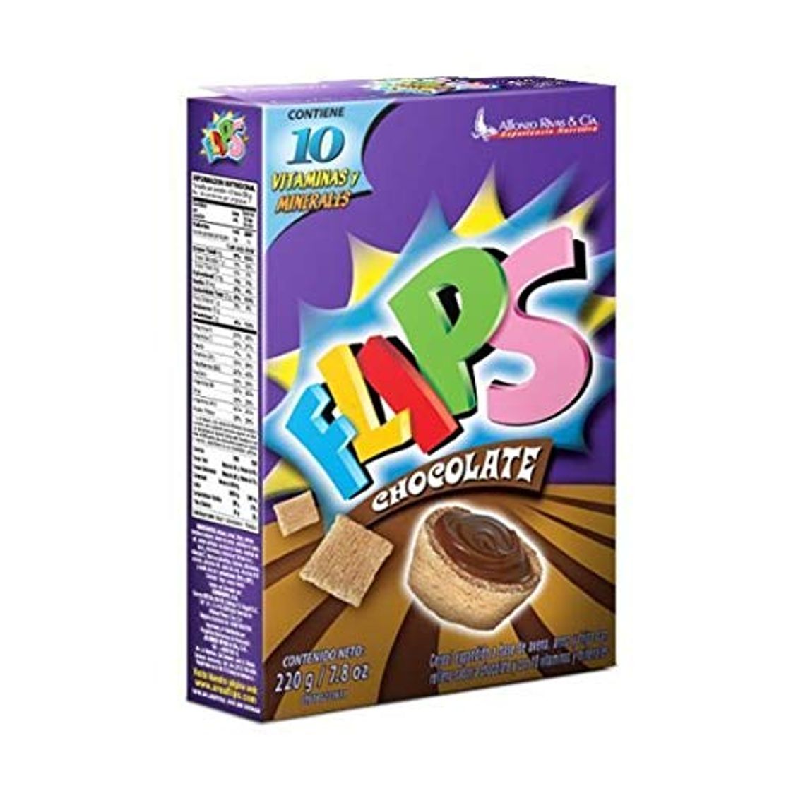 Lugar Flips chocolate 220g