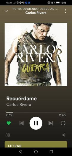 Carlos Rivera "Recuerdame" 