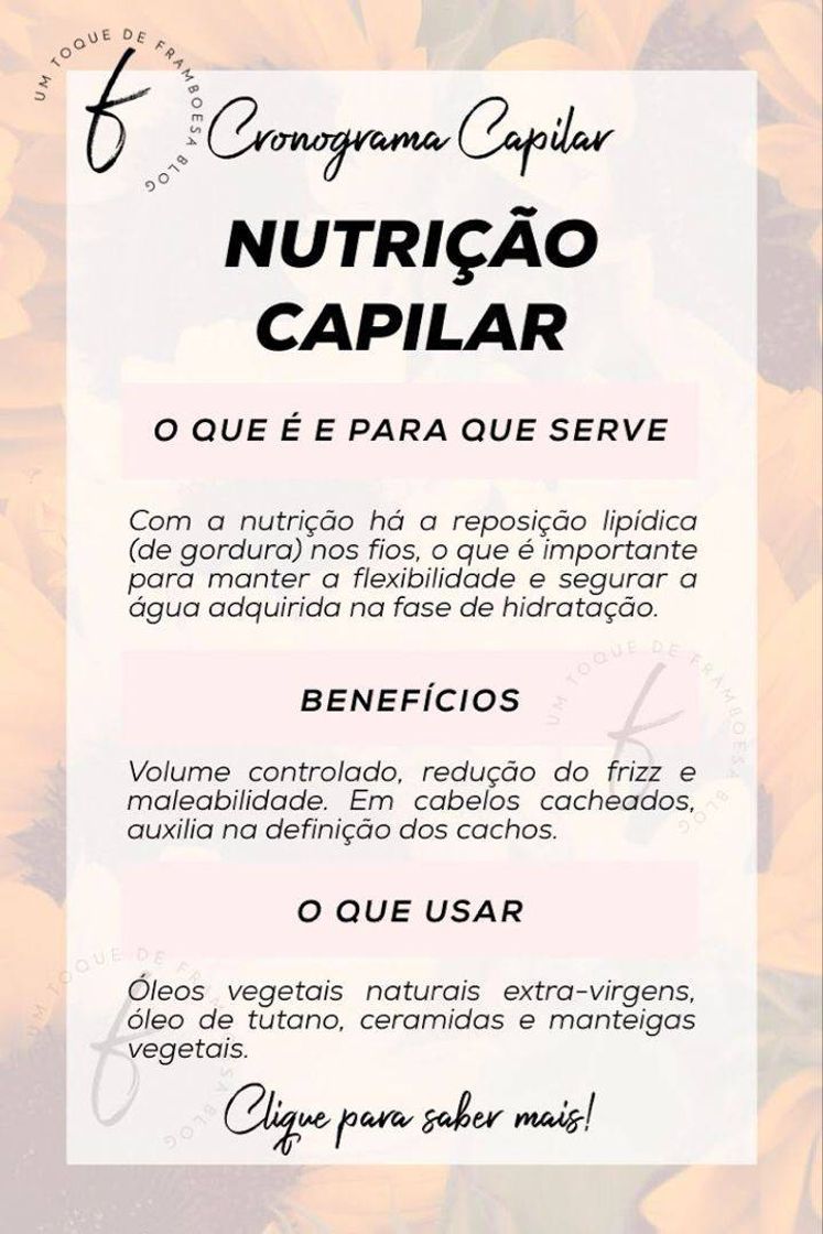 Fashion Sobre nutrição