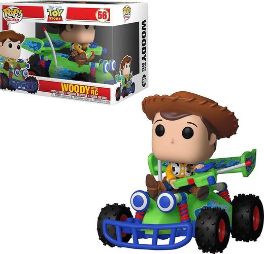 Funko- Toy Story Pop Rides Woody w/RC,