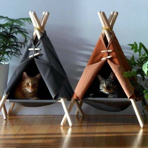 Casita para gatos