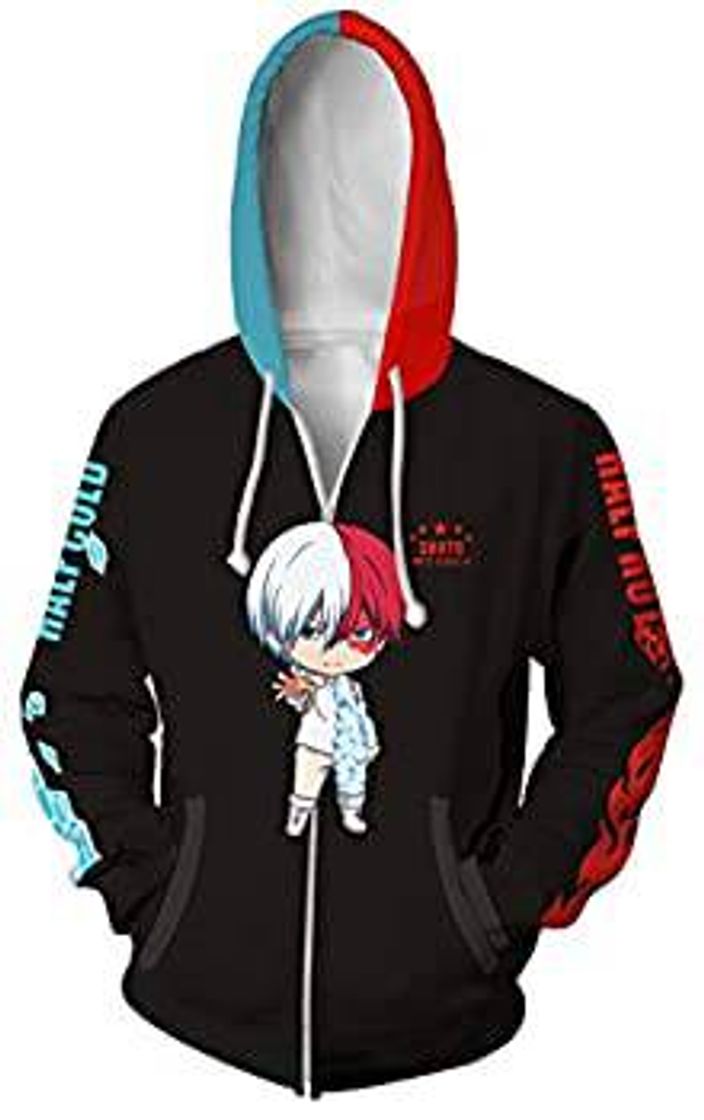 Social My Hero Academia - Sudadera con capucha para disfraz de anim
