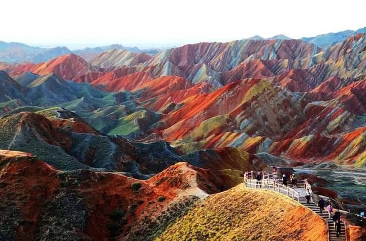 Lugar Zhangye Danxia National Geopark Parking Lot
