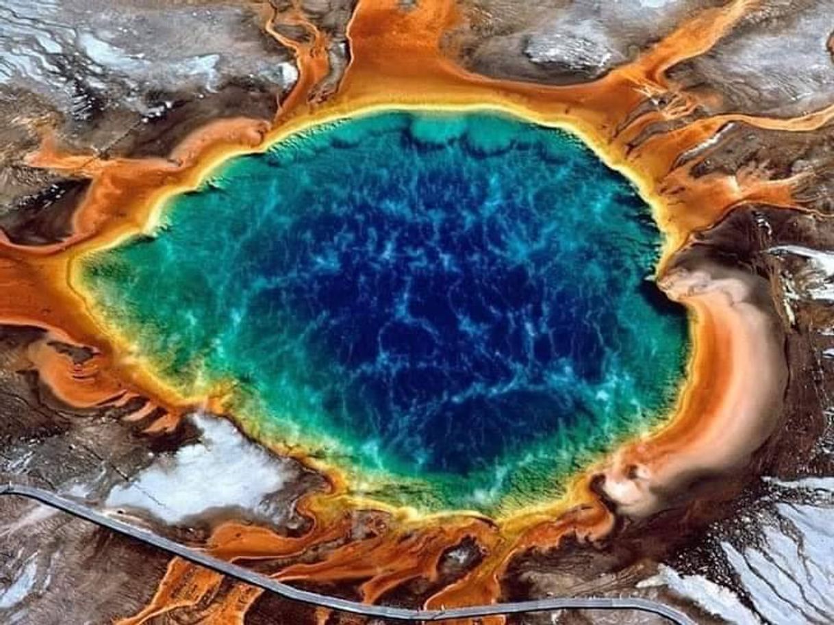 Lugar Grand Prismatic Spring