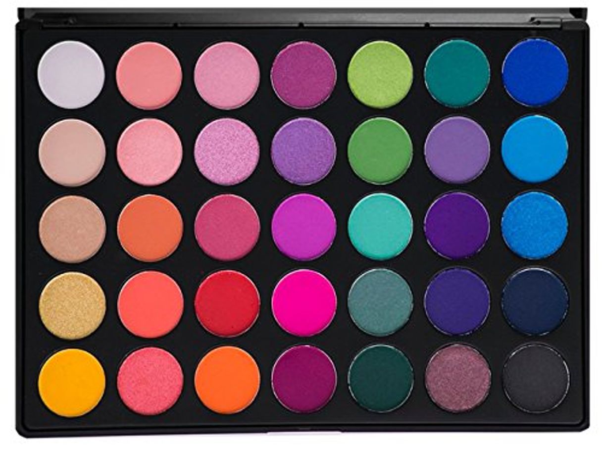 Social Morphe Pro 35 Color Eyeshadow Makeup Palette - GLAM