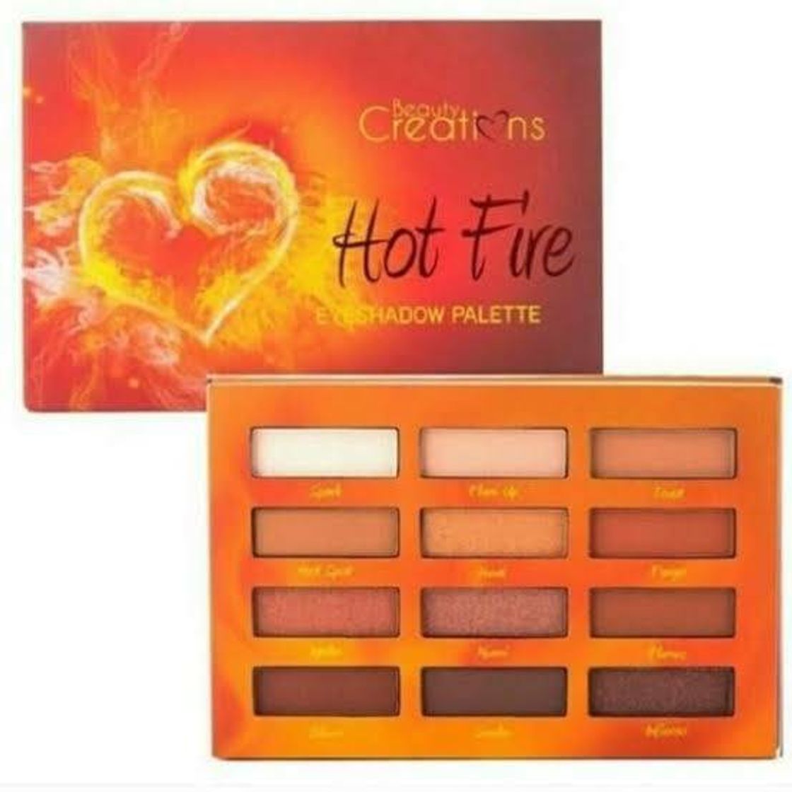 Fashion Hot Fire palette