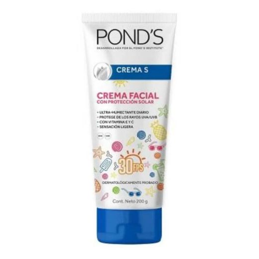 Crema facial con protección solar 200 g- POND'S CREMA S