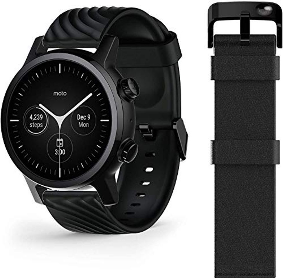 Social Motorola Moto 360 Smartwatch – 3ª generación – Caja de acero inoxidable