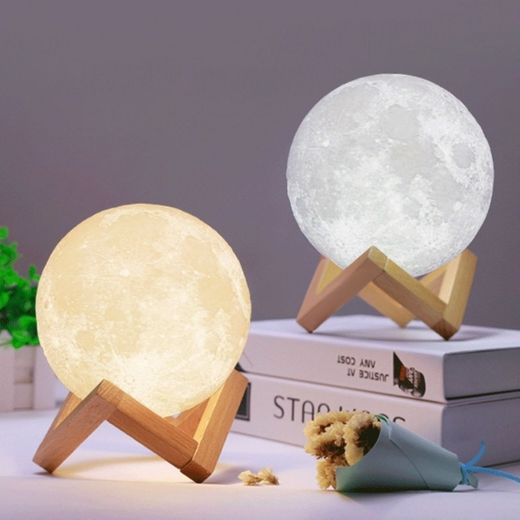 Lampara Luna 3D
