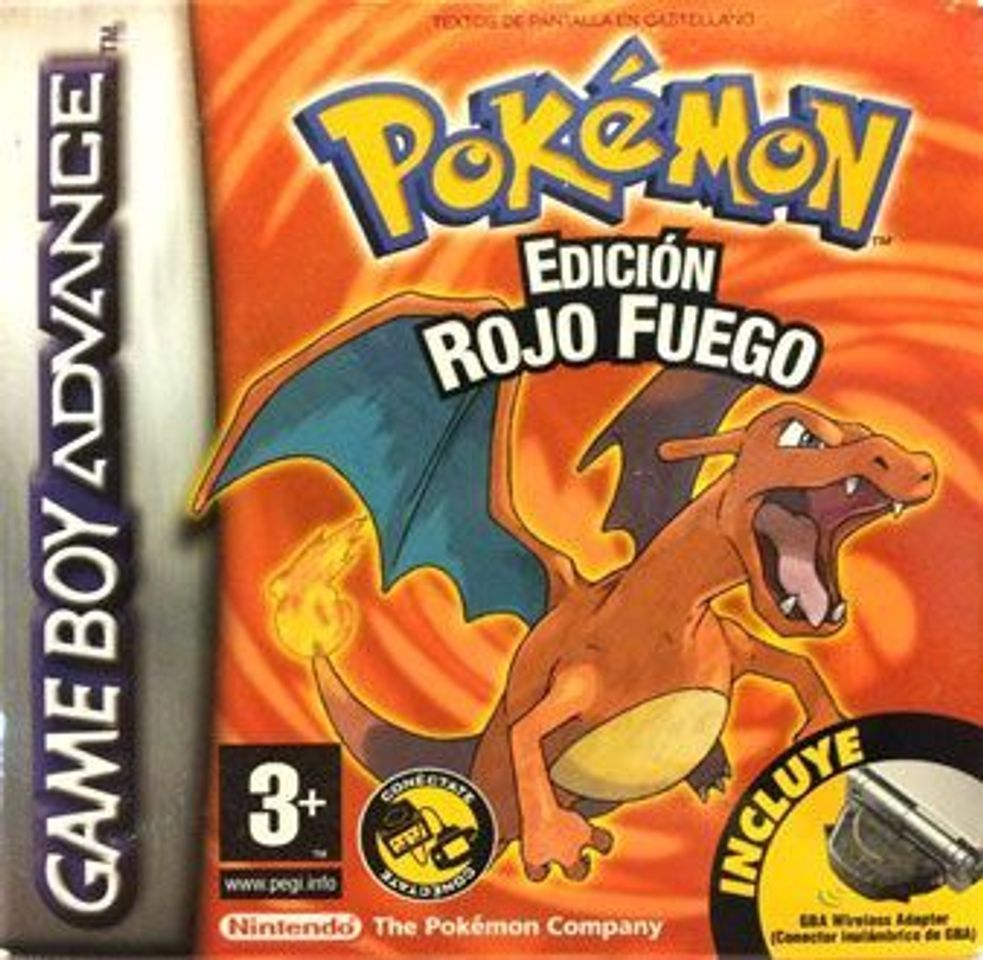 Videogames Pokémon Rojo Fuego
