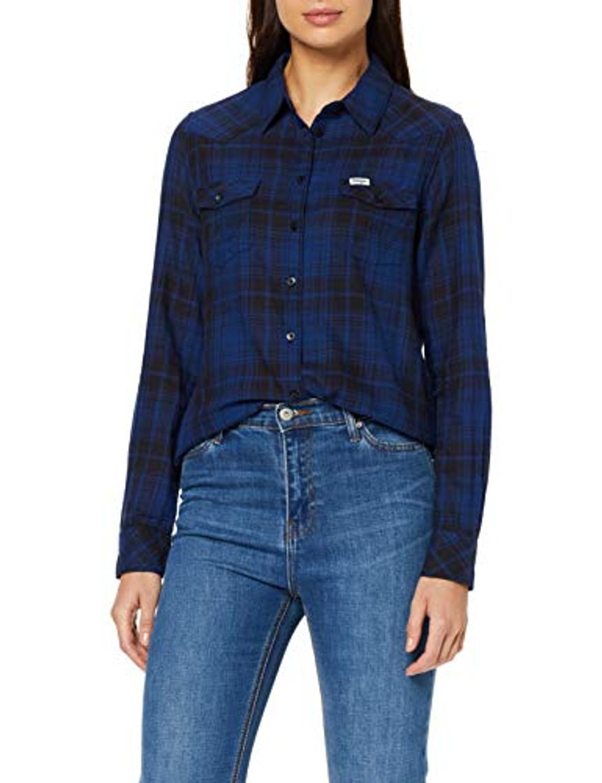 Lugar Levi's Essential Western Blusa, Negro