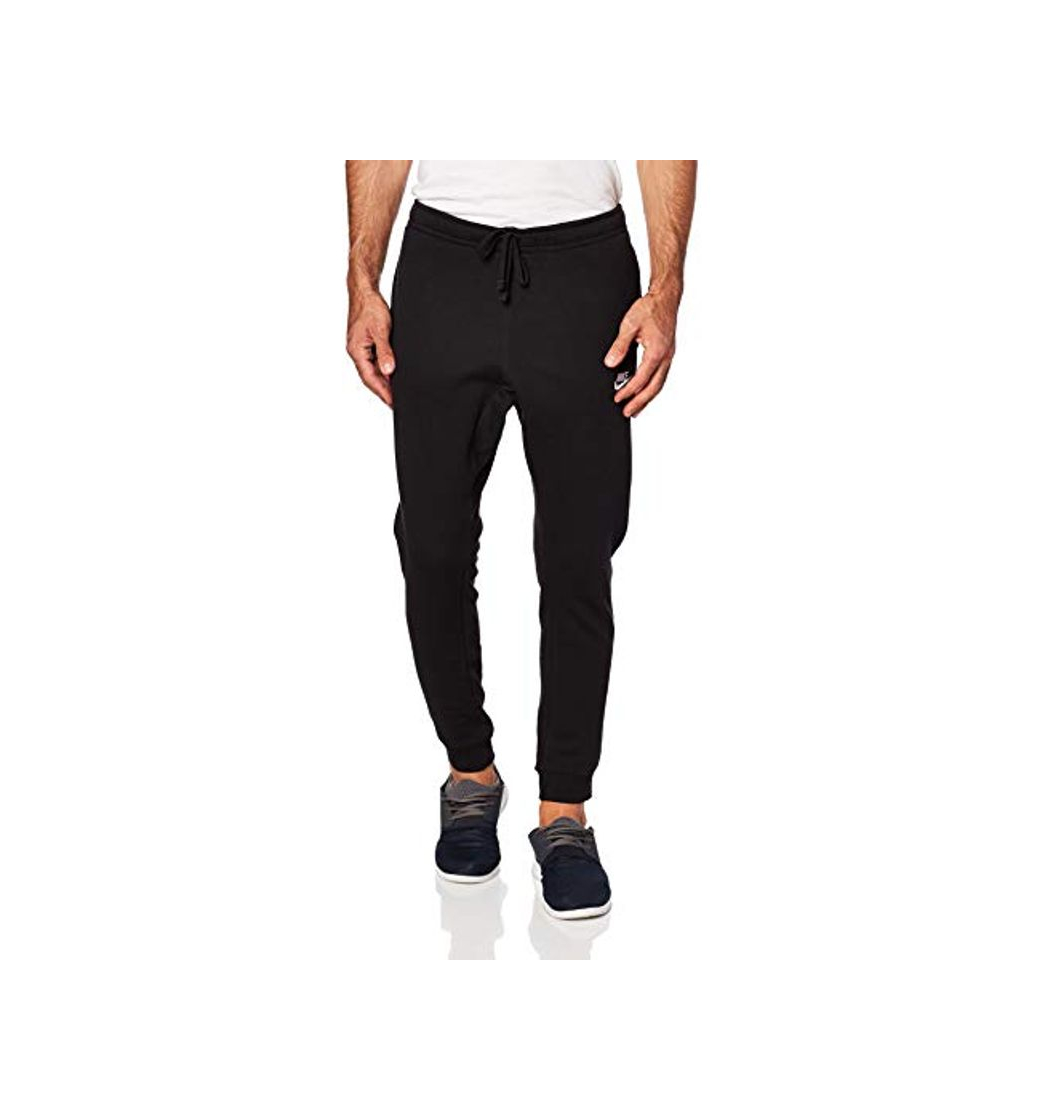 Moda Nike Sportware Fleece Club Pantalón, Hombre, Negro