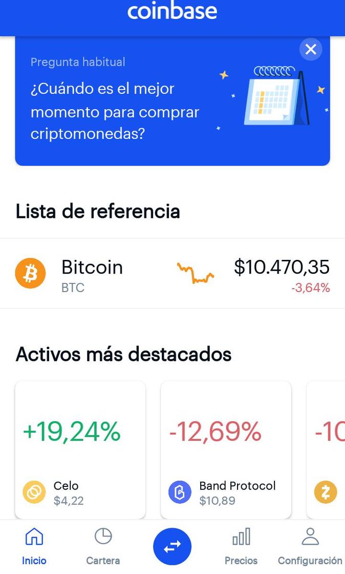 Aplicaciones Coinbase – Buy & Sell Bitcoin. Crypto Wallet - Apps on Google Play