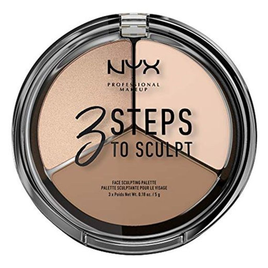 Product NYX Professional Makeup Paleta de Contouring & Iluminador 3 Steps to Sculpt