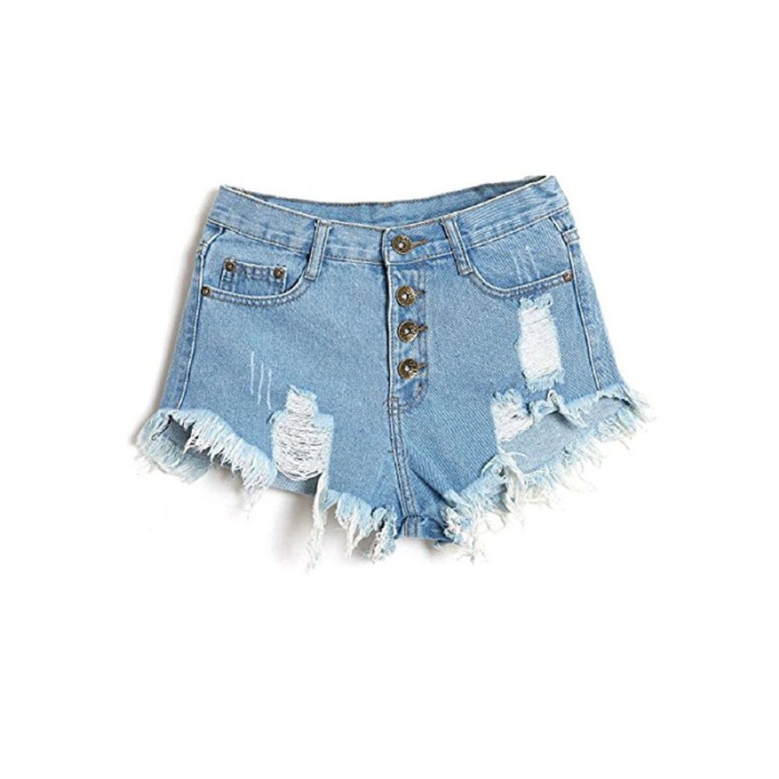 Social Minetom Mujer Verano Pantalones Cortos Vintage Denim Cortocircuitos Calientes Moda Cintura Alta
