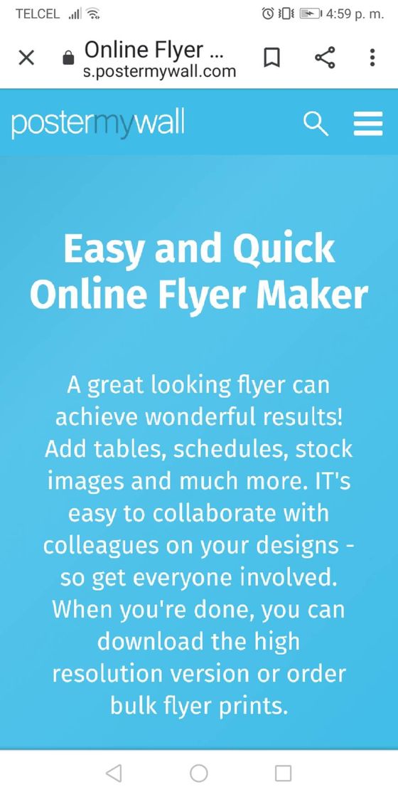 App online, edición flyers y post, marketing.