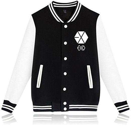 SERAPHY Unisex Chaqueta de Verano Exo BEAKHYUN Hoodies K-Pop Fashion de Puente