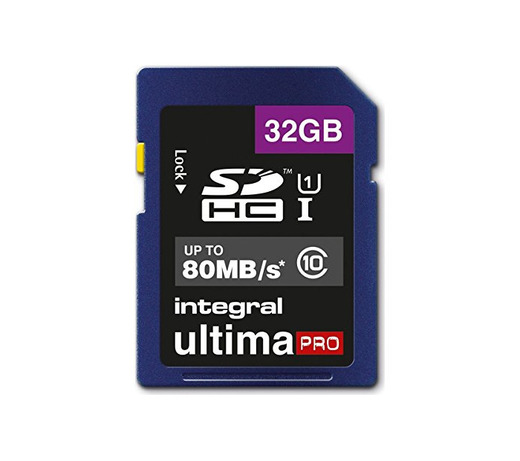 Integral 32GB SDHC UltimaPro 32GB SDHC UHS-I Class 10 Memoria Flash -