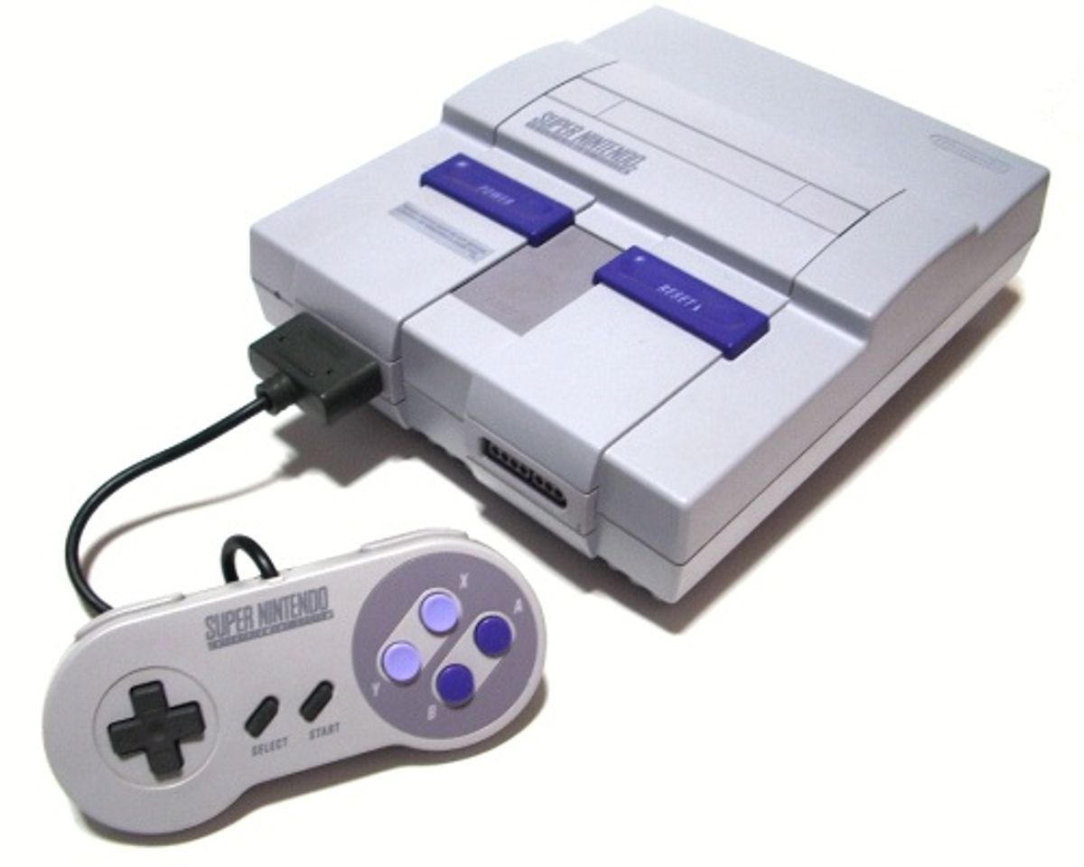 Videogames Super Nintendo Console 