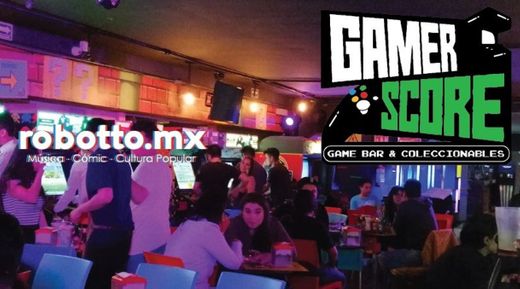 ▷ Gamer Score - BAR DE VIDEOJUEGOS y MAQUINITAS en CDMX