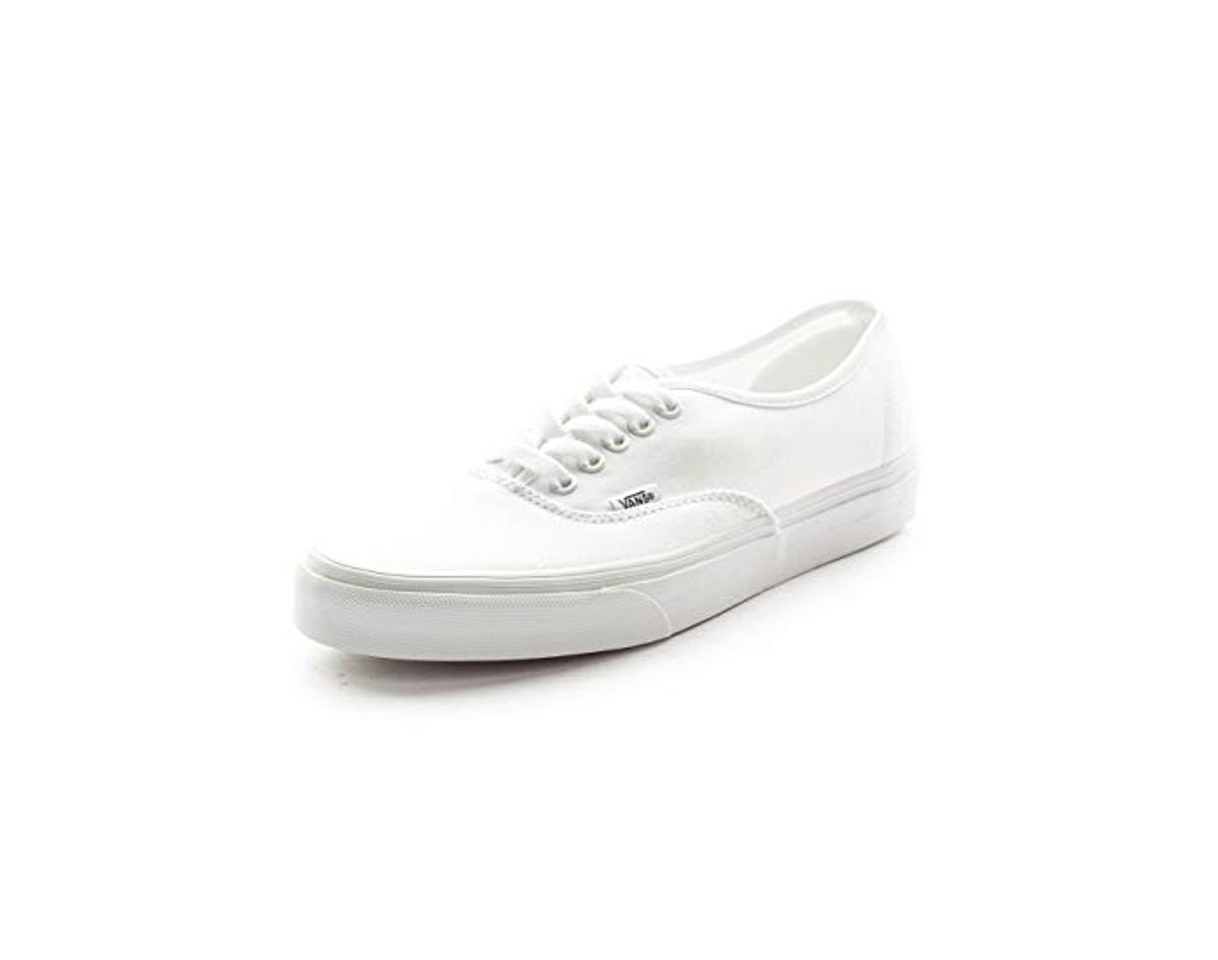 Fashion Vans Authentic, Zapatillas de Tela Unisex, Blanco