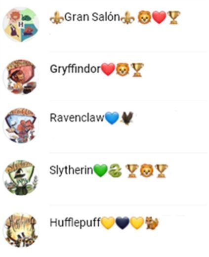 Grupo de WhatsApp sobre Harry Potter