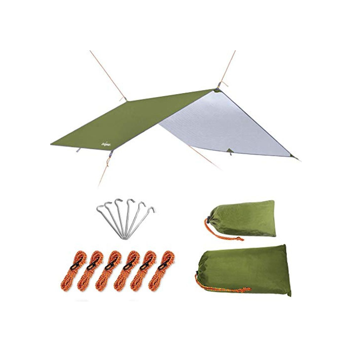 Product Unigear Toldo Camping Impermeable Lona Suelo Protector Aolar Anti-Viento Toldos para Playa