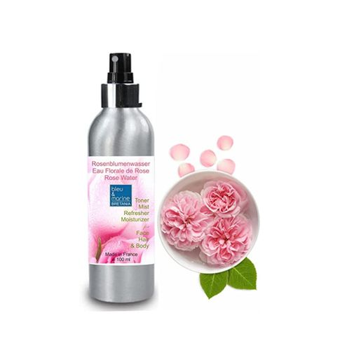 500 ml Agua de Rosa Pura Orgánica 100% hidrolato de rosa