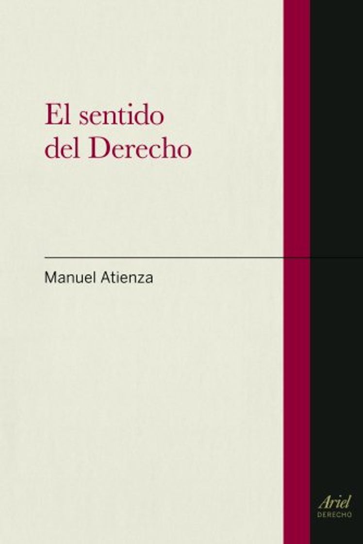 Libro El sentido del  Derecho