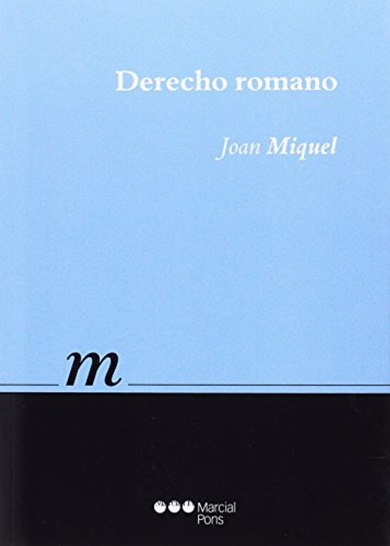 Books Derecho romano