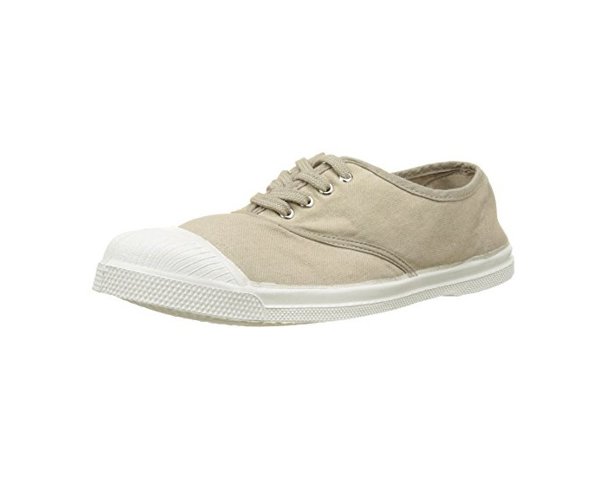 Fashion Bensimon Tennis Lacet Femme, Zapatillas Mujer, Beige