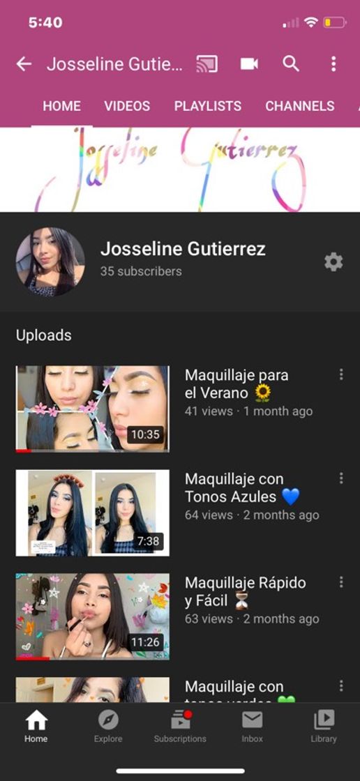 Fashion Mi canal de YouTube 