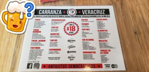Carranza Bar Veracruz