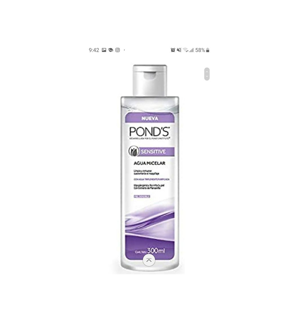 Agua micelar pond's