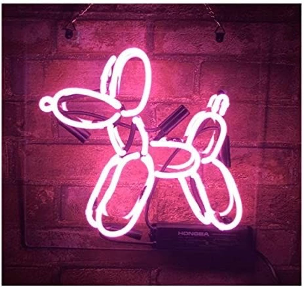 Moda Pink Balloon Dog Neon 